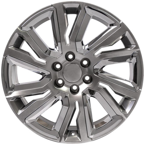 OE Wheels CV39 Aluminum Wheel (MPN: CV39-22090-6550-28HB-IC)