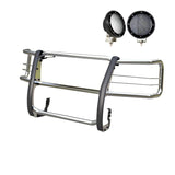 Black Horse Off Road Grille Guard (MPN: 17GV02MSS-PLFB)