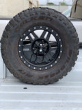 WILCO Off-Road Bed Rail Tire Carrier (MPN: UBM34507-J)