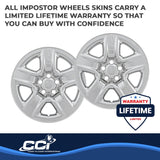 Coast To Coast Impostor Wheel Skin 17 Inch (MPN: IWCIMP73X)