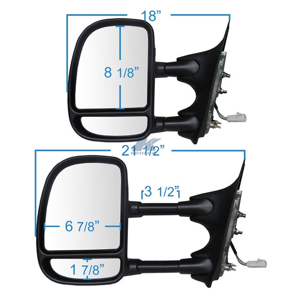 K Source Exterior Towing Mirror (MPN: 61069-70F)