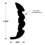 Taco Boat Rub Rail (MPN: V21-9659BKA20D)