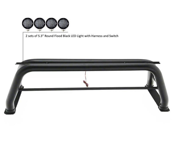 Black Horse Off Road Truck Bed Bar (MPN: RB015BK-PLFB)