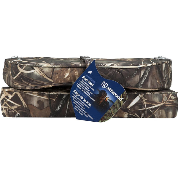 Attwood Marine Low Back Padded Fishing Seat (MPN: 98395CAMO)