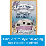 Waste holding tank treatment with floral flush (MPN: 41490)