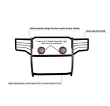 Black Horse Grille Guard Kit (MPN: 17GT20MA-PLFR)