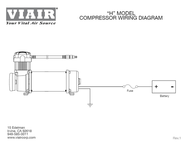 VIAIR Hardmount Air Compressor (MPN: AC-450H)