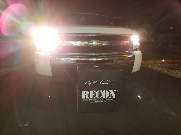 Recon Accessories Headlight Assembly (MPN: 264195BKC)