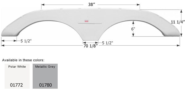 Icon Fender Skirt for Keystone Montana Models (MPN: 01780)