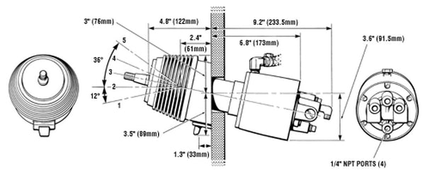 SeaStar Hydraulic Steering System (MPN: HH6145-4)