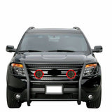 Black Horse Grille Guard Kit (MPN: 17FJ30MA-PLR)