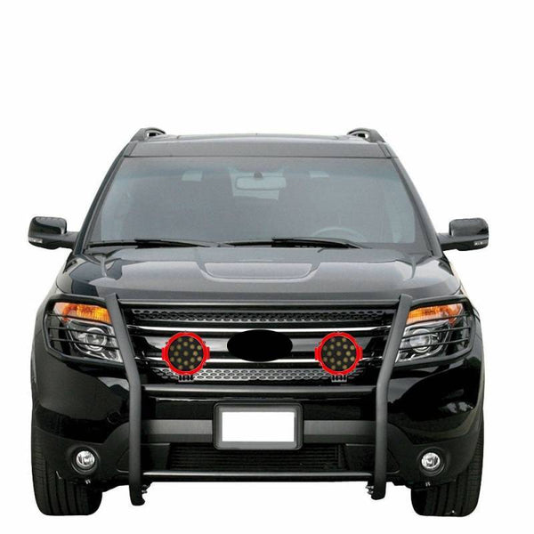 Black Horse Grille Guard Kit (MPN: 17FJ30MA-PLR)
