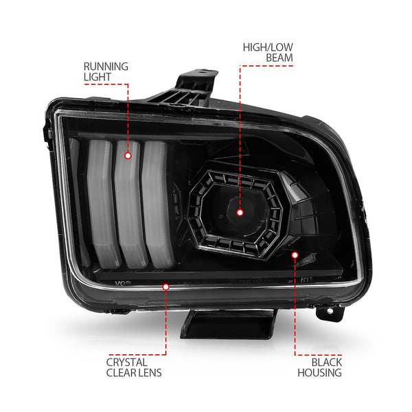 AnzoUSA Headlight Assembly (MPN: 121566)
