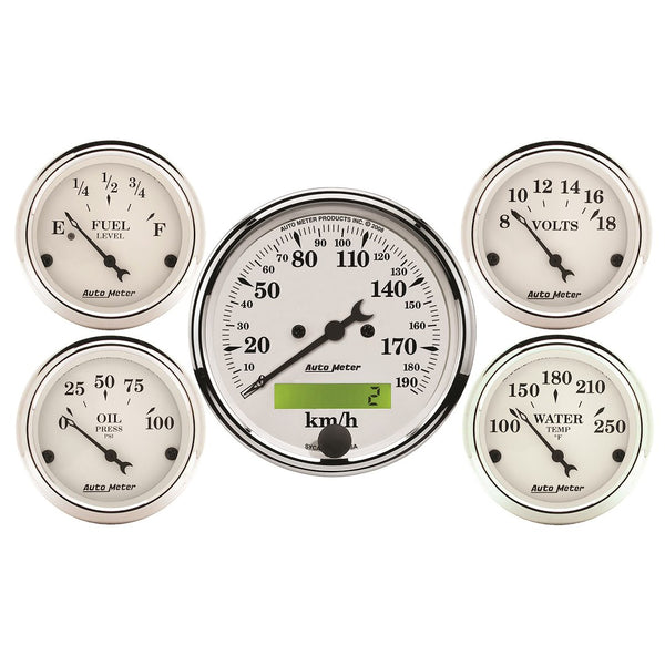 AutoMeter Analog Gauge Set (MPN: 1602-M)