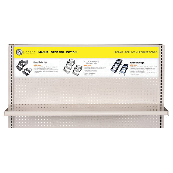 Lippert Components Manual Step Collection Wallpaper (MPN: 711101)
