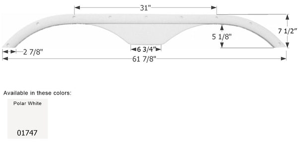 Icon Fender Skirt For Kustum Koach Models (MPN: 01747)