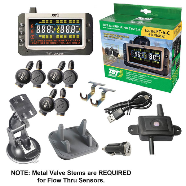 Truck System Technology Tire Pressure Monitoring System (MPN: TST-507-FT-6-C)