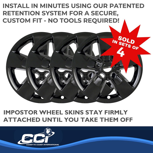 Coast To Coast Impostor Wheel Skin 17 Inch (MPN: IWCIMP345BLKN)