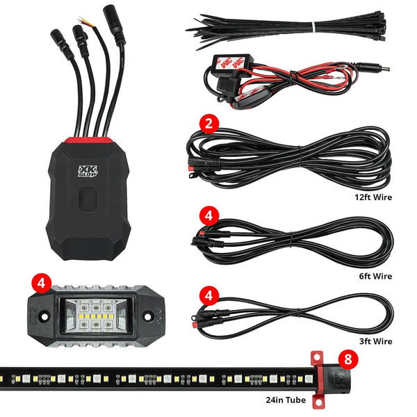 XK Glow Underbody Light Kit (MPN: AP-CAR-ADV)