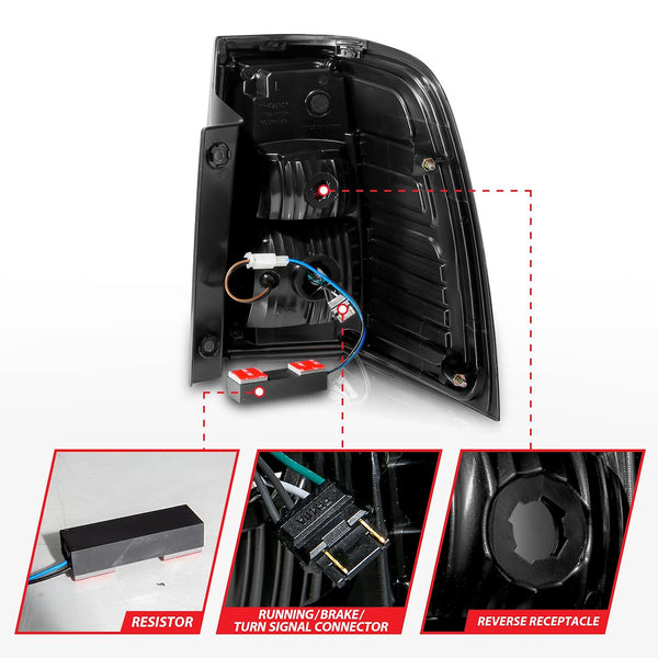 AnzoUSA LED Tail Light Assembly (MPN: 311409)