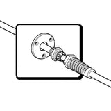 T-H Marine Hydraulic Steering Hose Strain Reliever (MPN: BSR-1K-DP)