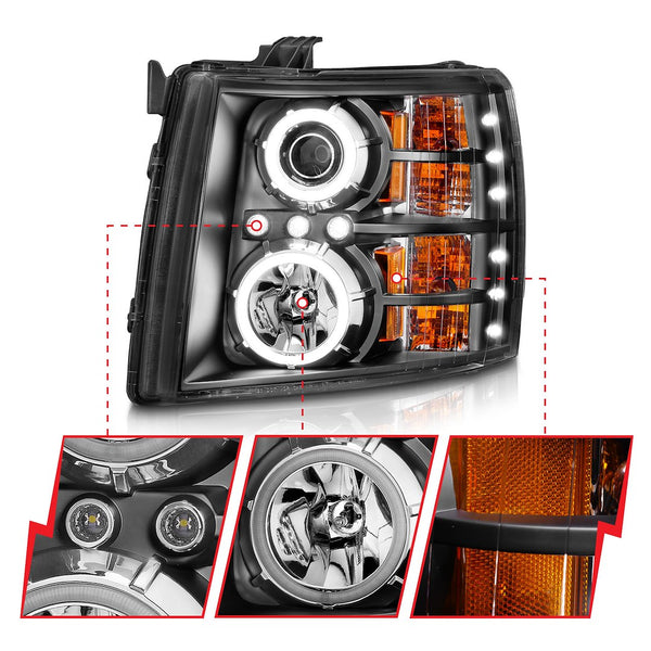 AnzoUSA Projector Headlight Assembly (MPN: 111107)