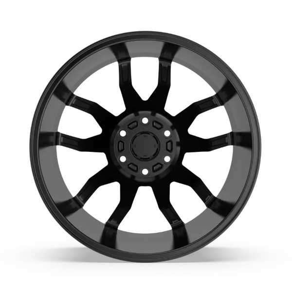 Torque Wheels 22 Inch Satin Black Impact Wheel (MPN: TW403C-22128404-44)