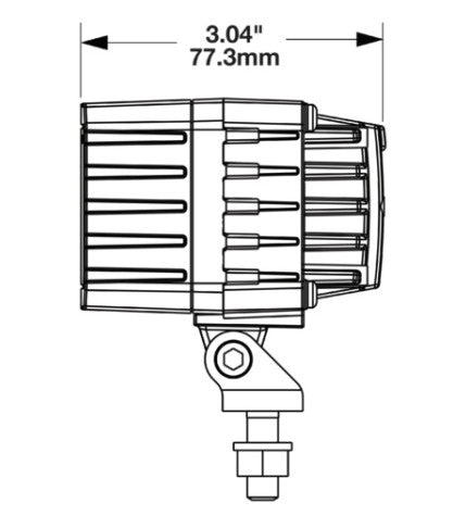 J.W. Speaker Driving Fog Light Model 92 (MPN: 0530293)