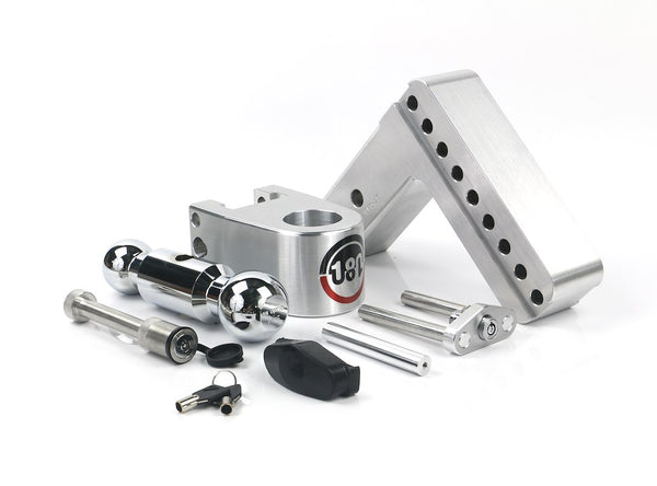 Weigh Safe Adjustable Trailer Hitch Ball Mount (MPN: CTB6-2.5-KA)