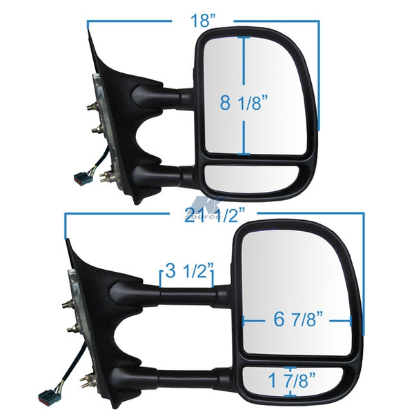 K Source Exterior Towing Mirror (MPN: 61095F)