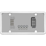 Cruiser License Plate Frame with Tuf Bubble Shield (MPN: 62320)