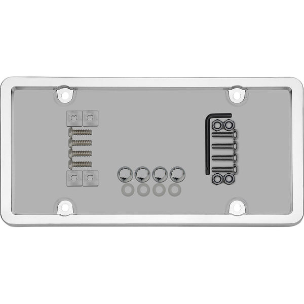 Cruiser License Plate Frame with Tuf Bubble Shield (MPN: 62320)