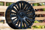OE Wheels CA92 Gloss Black Wheel (MPN: CA92-22090-6550-28B)