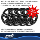 Coast To Coast Impostor Wheel Skin (MPN: IMP460BLK)