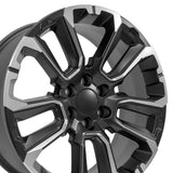 OE Wheels CV68 Aluminum Wheel (MPN: CV68-22090-6550-28B1M)