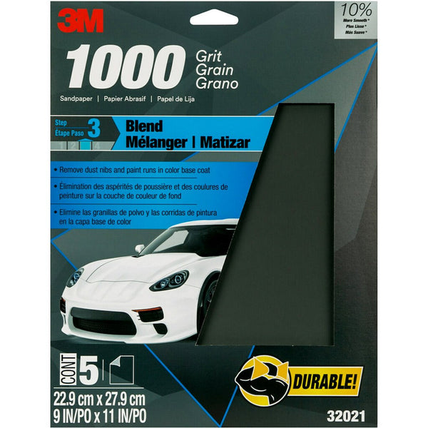 3M Wetordry Sandpaper (MPN: 32021)