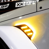 XK Glow Side Marker Light (MPN: XK-VENT-RGB-KIT)