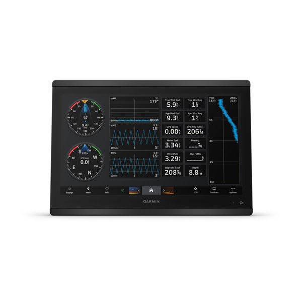 Garmin GPSMAP 8616 Chart Plotter (MPN: 010-02093-50)