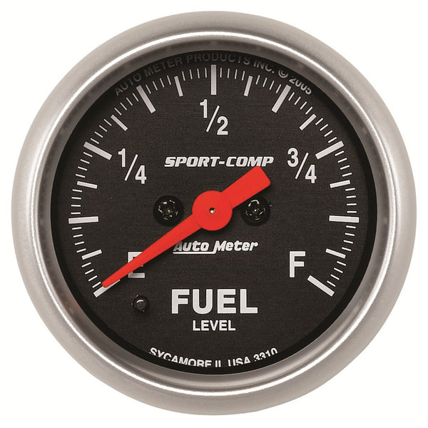 AutoMeter Sport-Comp Fuel Level Gauge (MPN: 3310)