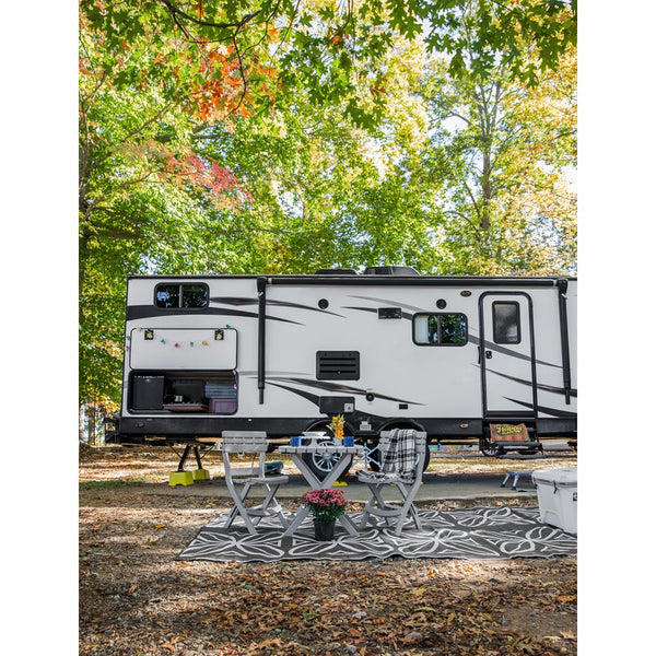 Aluminum Step Stool with Foldable Legs (MPN: 43677)