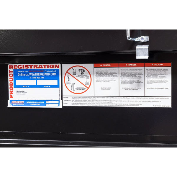 Weather Guard Crossover Tool Box (MPN: 128-5-04)