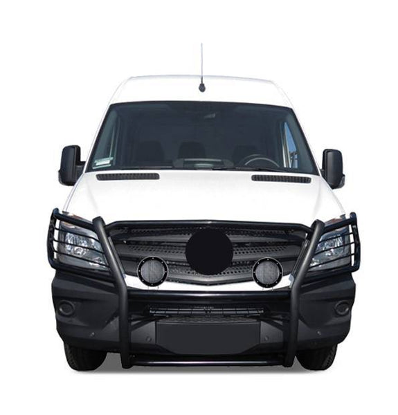 Black Horse Grille Guard Kit (MPN: 17D502MA-PLFB)