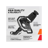 K&N Cold Air Intake System (MPN: 30-2605)
