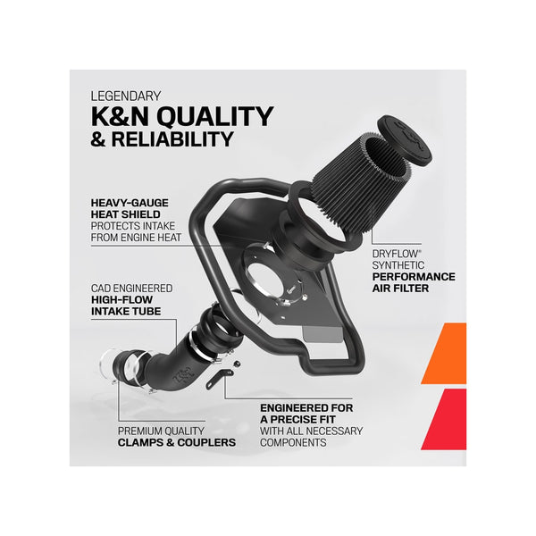K&N Cold Air Intake System (MPN: 30-2605)