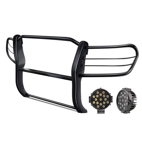 Black Horse Grille Guard Kit (MPN: 17SG598MA-PLB)