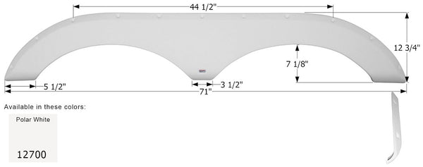 Icon Fender Skirt (MPN: 12700)