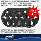 Coast To Coast Wheel Skin (MPN: IMP529BLK)