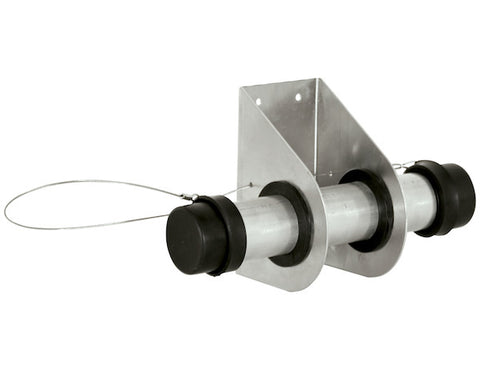 Document Cover Tube Style Stainless Steel with Rubber Caps (MPN: 5201100)