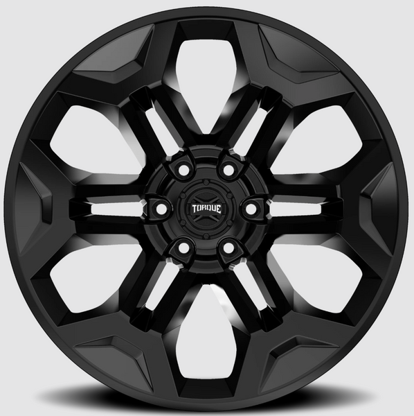 Torque Wheels 20 Inch Satin Black Wheel (MPN: TW405C-20908404-12)