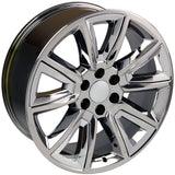 OE Wheels CV73 20 Inch Aluminum Wheel (MPN: CV73-20085-6550-24C-IC)